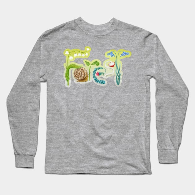 forest Long Sleeve T-Shirt by ruta13art